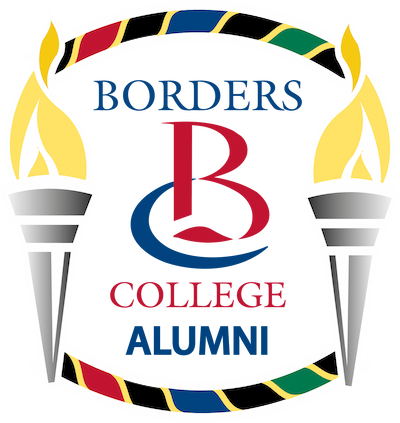 Borders college alumni logo