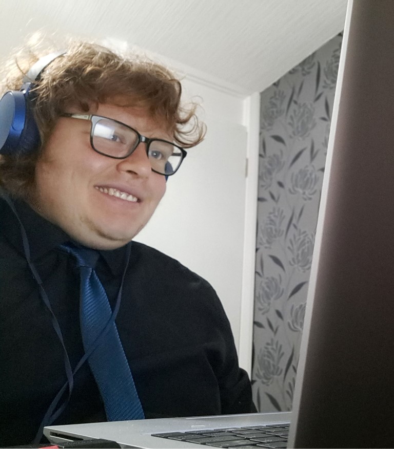 Jamie ‘kickstarts’ his career with Borders College | Borders College