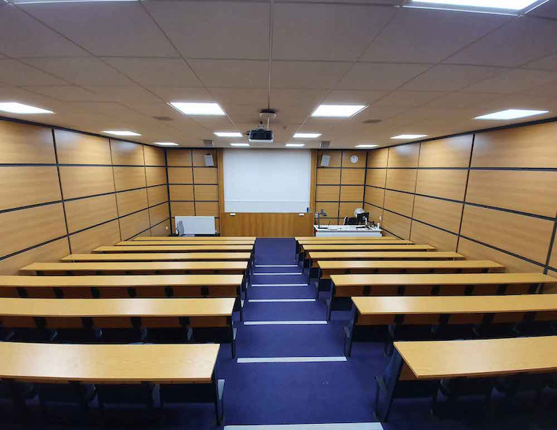 image of a lecture theatre in borders college