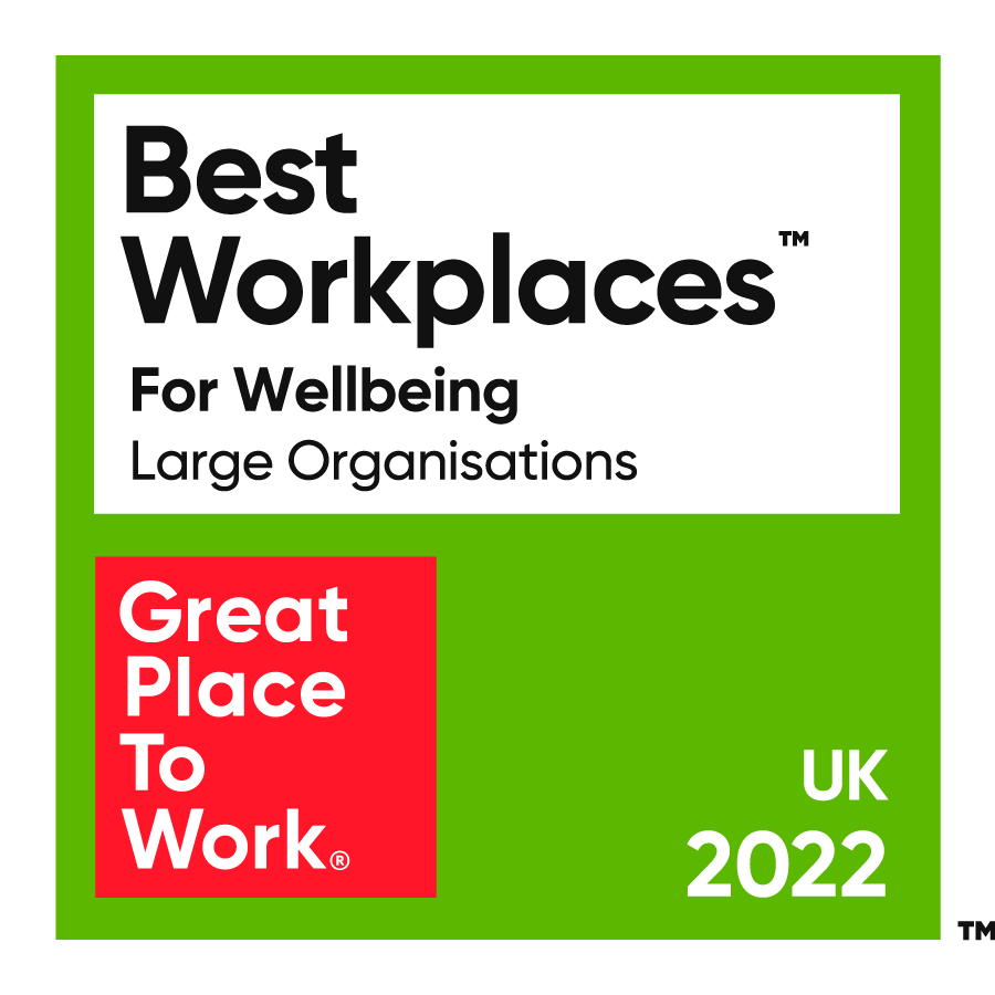 Best Workplaces for Wellbeing badge
