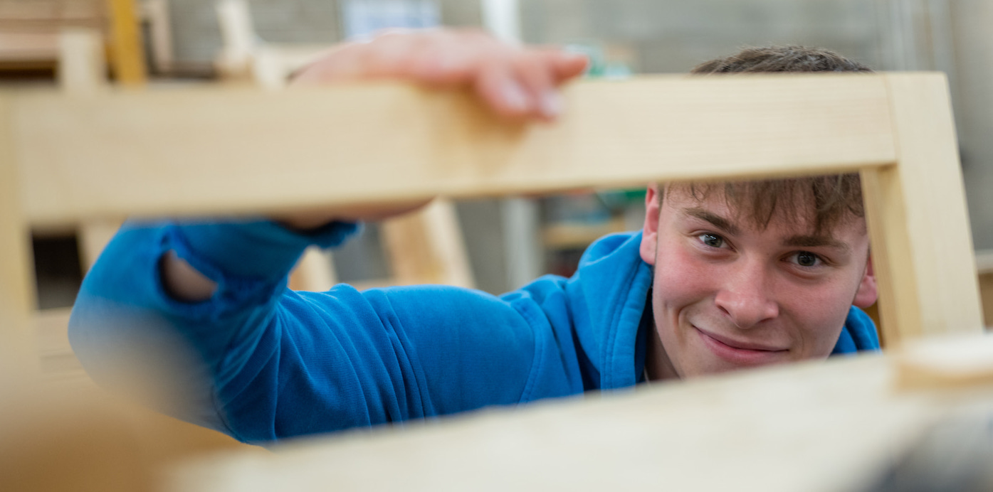 Joinery student