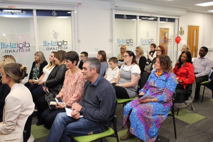 Group of people sitting at awards