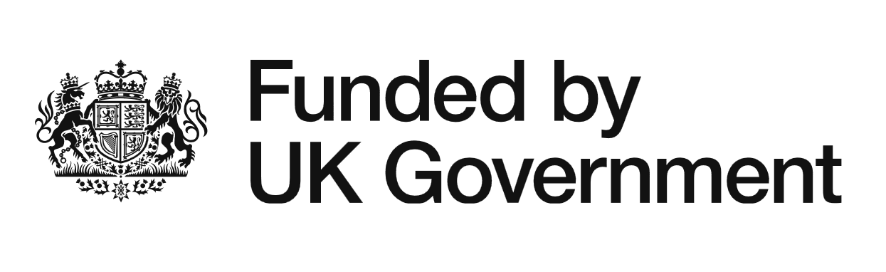 Funded by UK Government logo