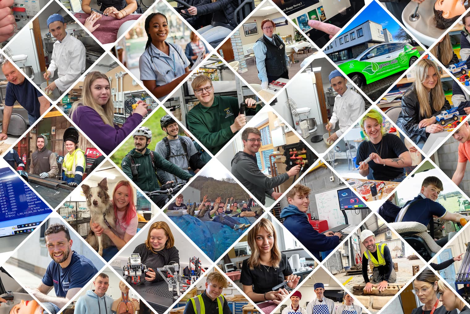 Student collage