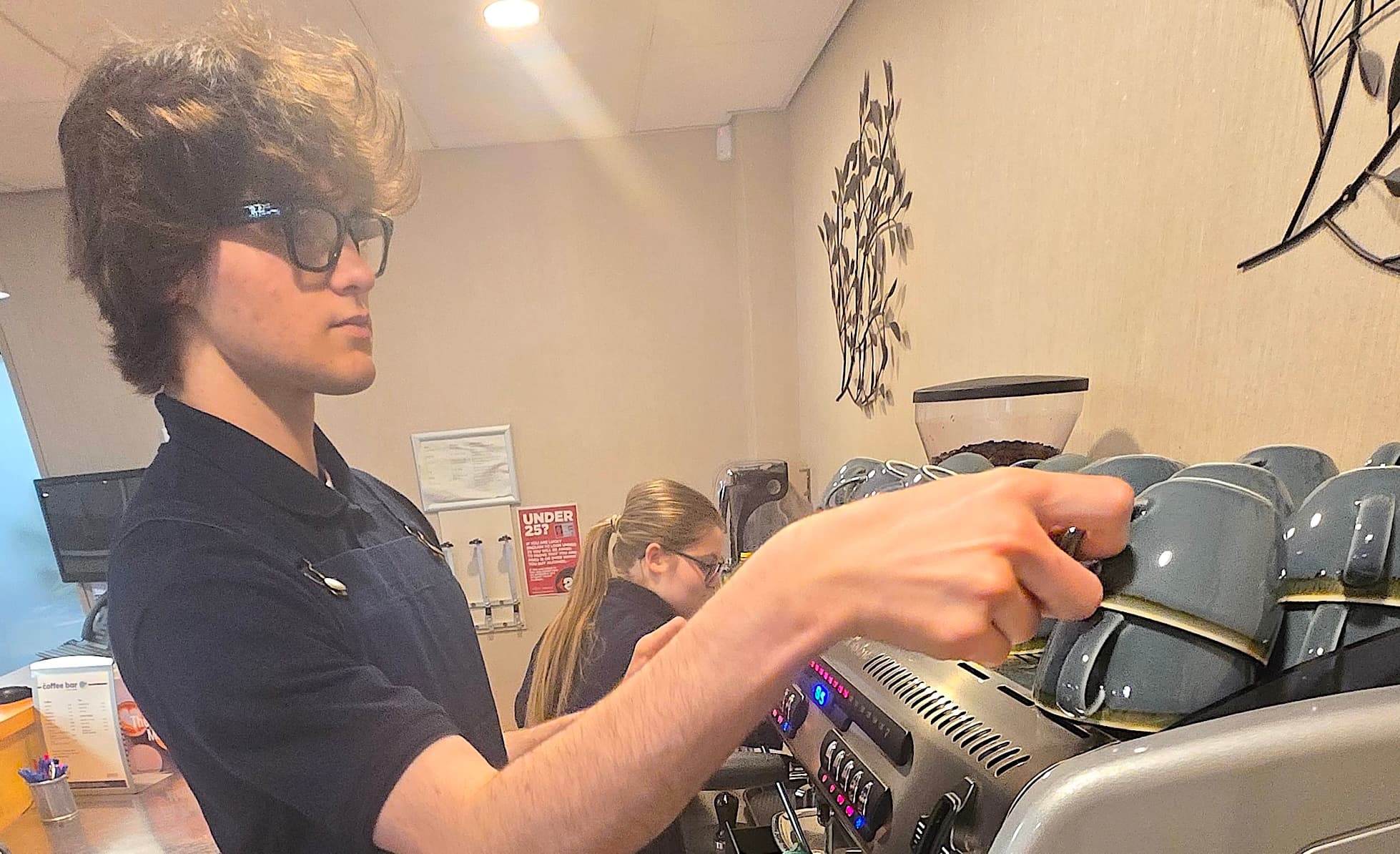 Barista student