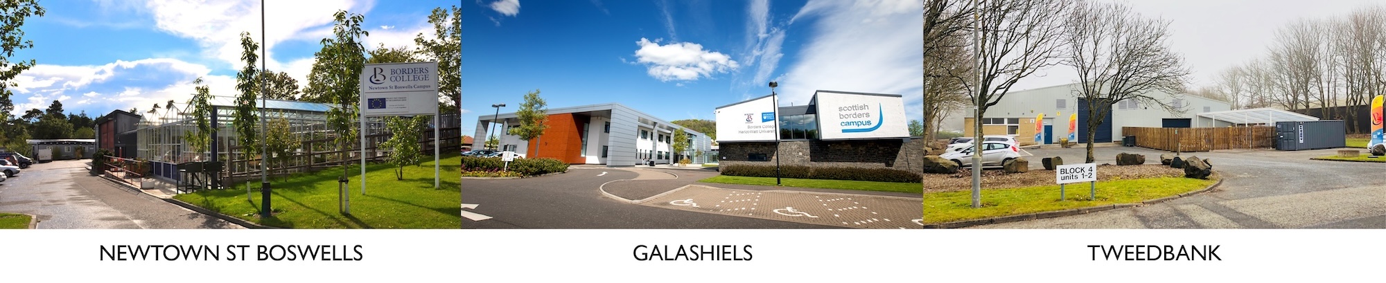 three main campuses