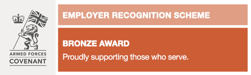 Defence Employer Recognition Scheme bronze banner 1