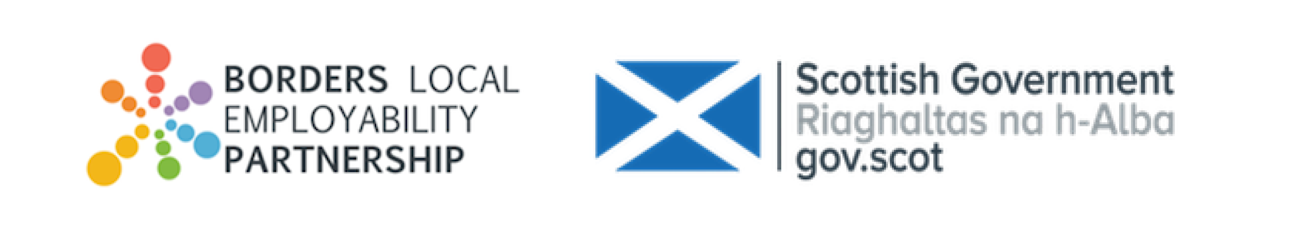 Graphic showing LEP and Scottish Government logos