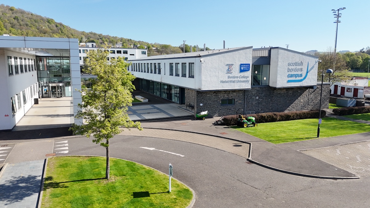 photo of the Scottish Borders Campus, Galashiels