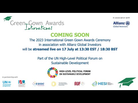 The International Green Gown Awards Ceremony 2023
